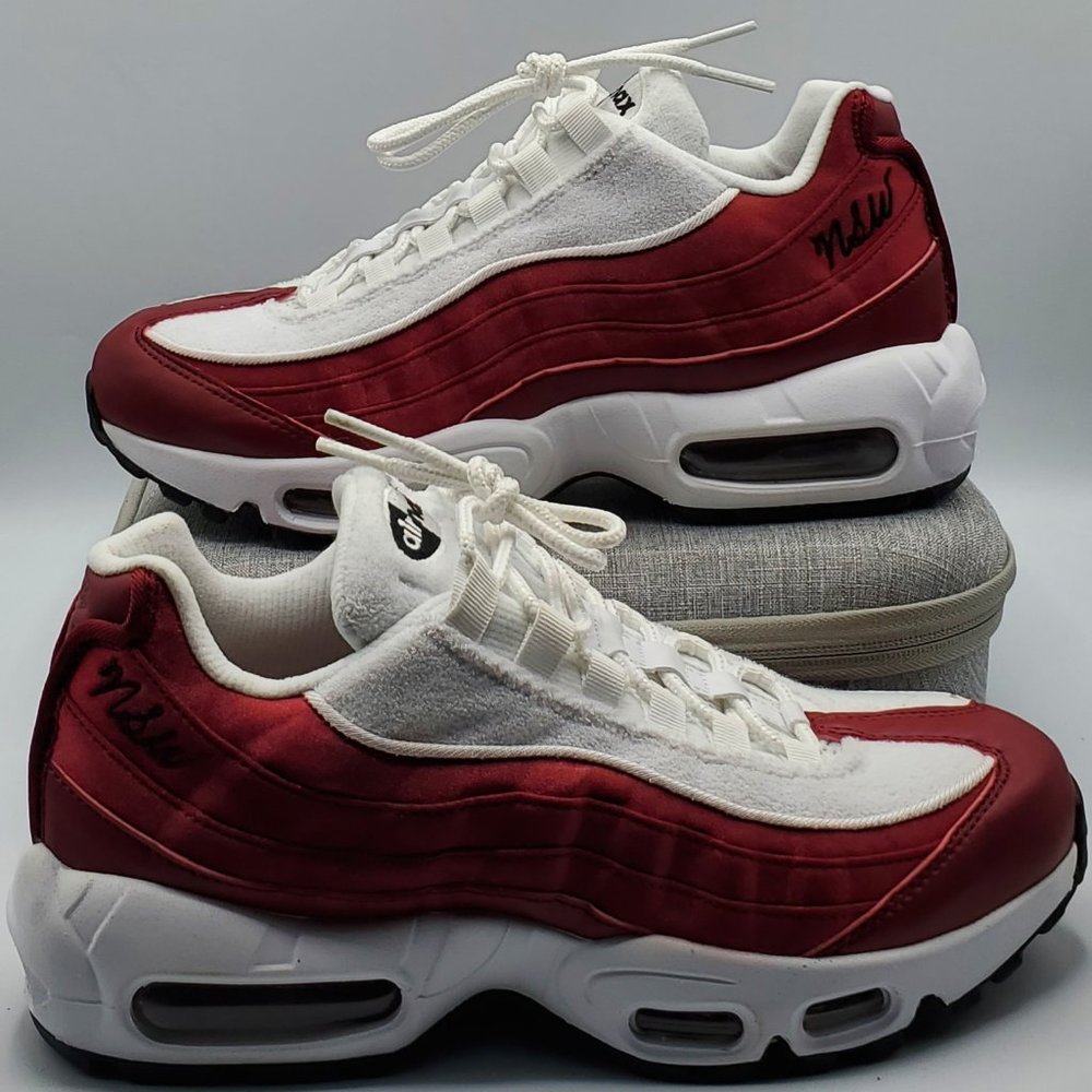 Nike Air Max 95 LX Women’s Size 8 Red Crush/White